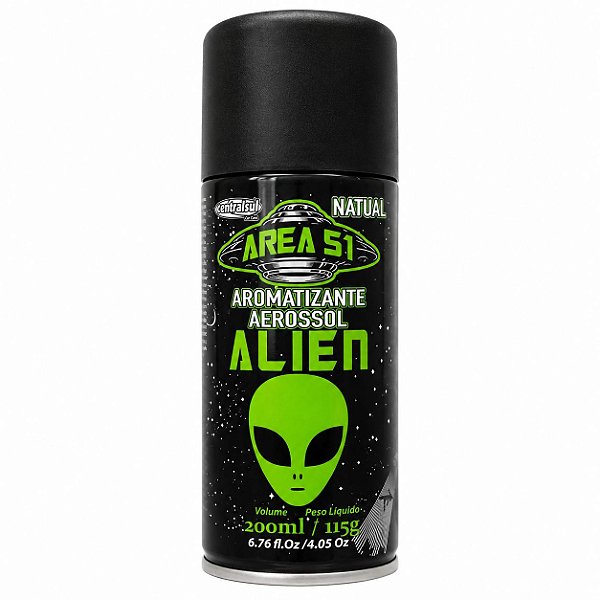 CENTRALSUL AROMATIZANTE AEROSSOL AREA 51 ALIEN 200ML