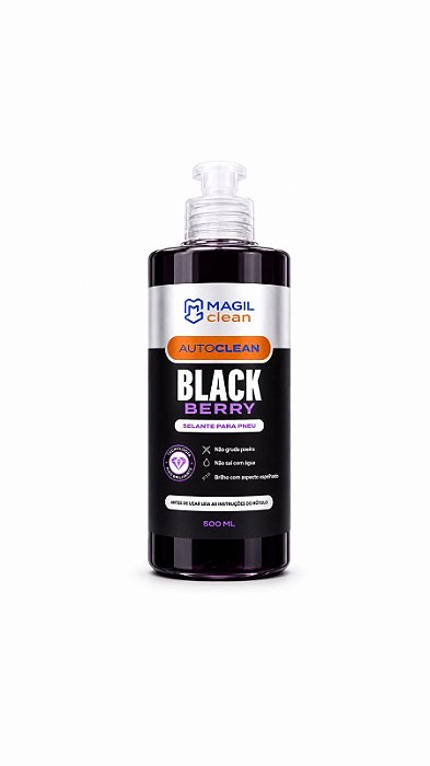 MAGIL CLEAN BLACK BERRY SELANTE PARA PNEU 500ML
