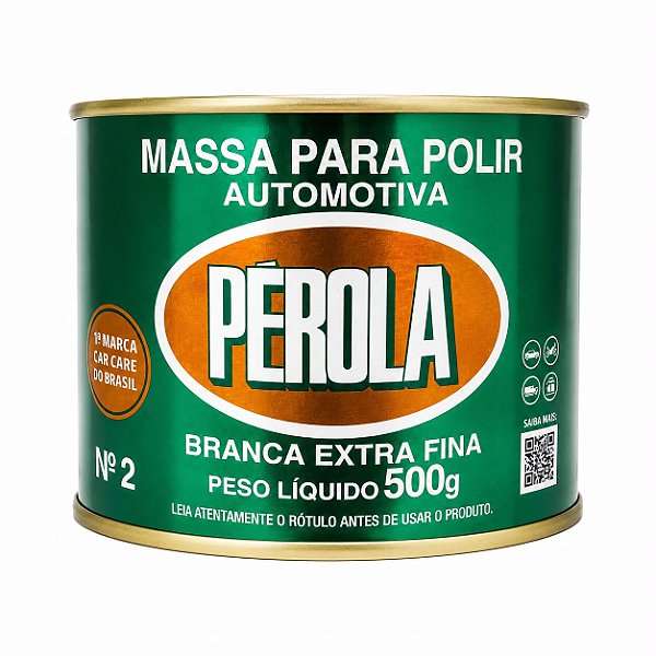PEROLA MASSA DE POLIR 500 GR