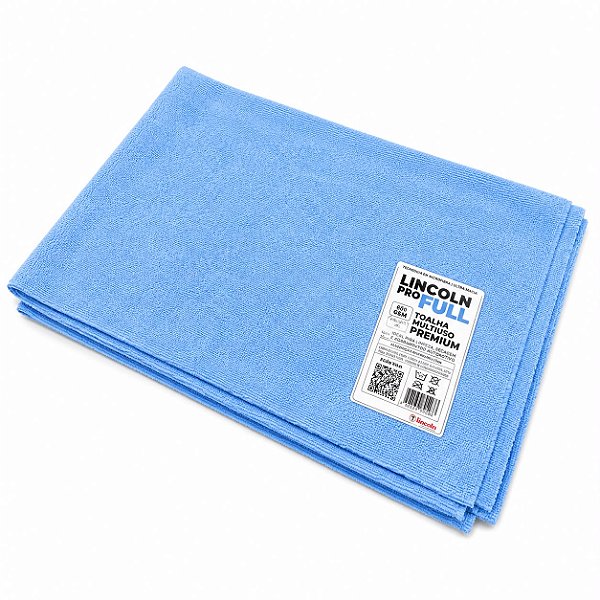 LINCOLN TOALHA PRO FULL PREMIUM AZUL 40X60CM 435GSM