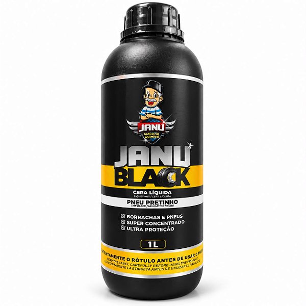 JANUBLACK PINTA PNEU PRETINHO 1L