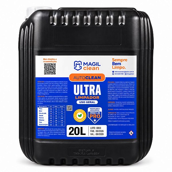 MAGIL CLEAN ULTRA LIMPADOR AUTOCLEAN 20 LITROS (BOMBONA)