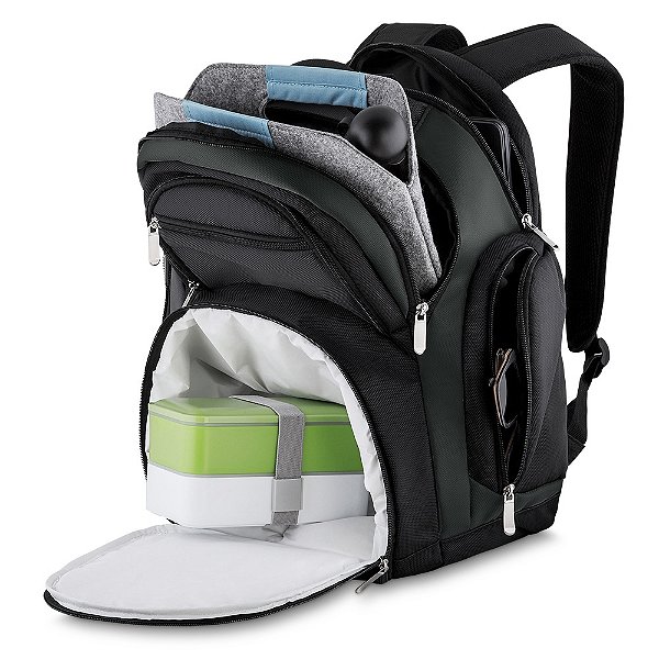 Mochila de Poliéster para Notebook com Compartimento Térmico Vefi