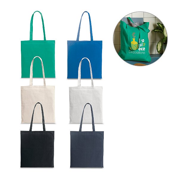 Sacola em Algodão e Poliéster reciclado Vito
