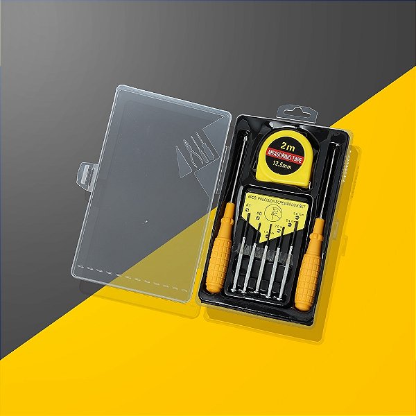 Kit Ferramentas 8 Peças Narac