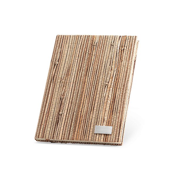 Caderno Ecológico em Palha Natural Millie