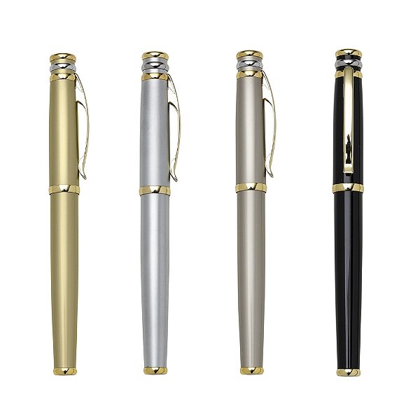 Caneta Metal Roller Doré