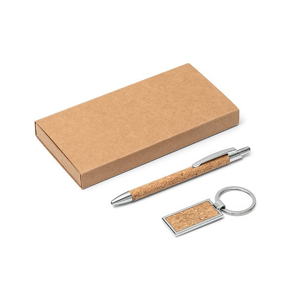 Kit Caneta e Chaveiro Ancón