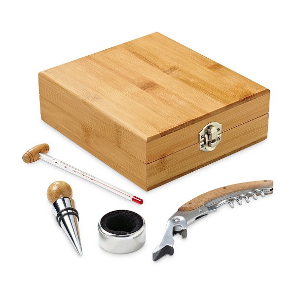 Conjunto Vinho em bambu Algarve