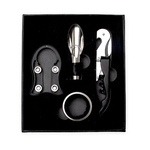 Kit Vinho 4 Peças Veneza