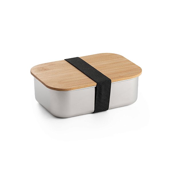 Marmita em Inox com tampa de Bambu Vendeia