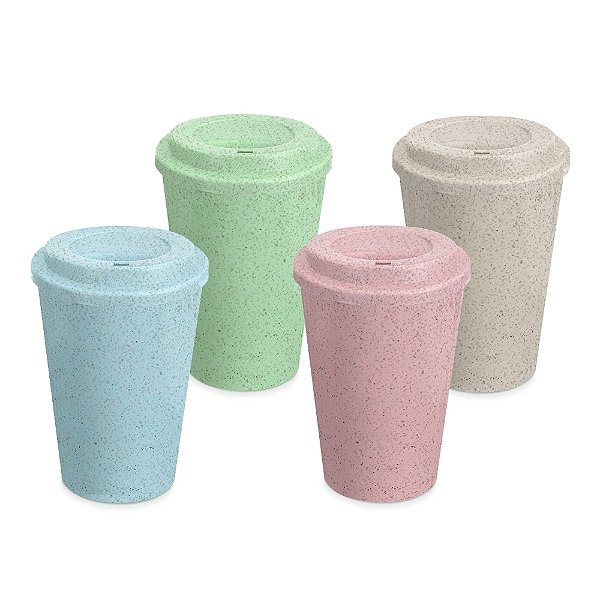 Copo Fibra de Arroz 450ml Lusa
