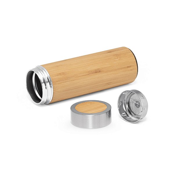 Garrafa Térmica em bambu Bath