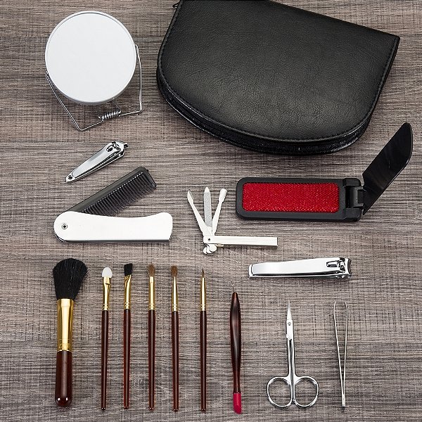 Kit Manicure 15 Peças Kipas