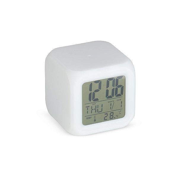Relógio Digital LED com Despertador Petaj