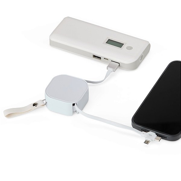 Cabo USB retrátil 4 em 1 Sicília