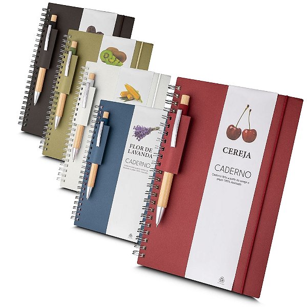 Caderno A5 Papel Reciclado Nápoles