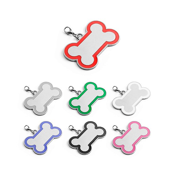 Chaveiro em formato de osso colorido Bonkey