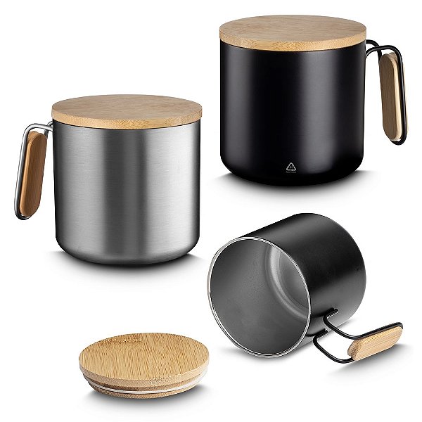 Caneca Bambu 330ml Pamplona