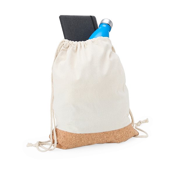 Mochila de Saco de Lona e Cortiça ecológica Grillium