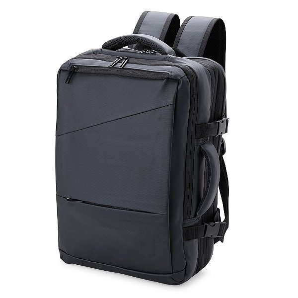 Mochila Expansível  Couro Sintético 36 Litros Relaxa