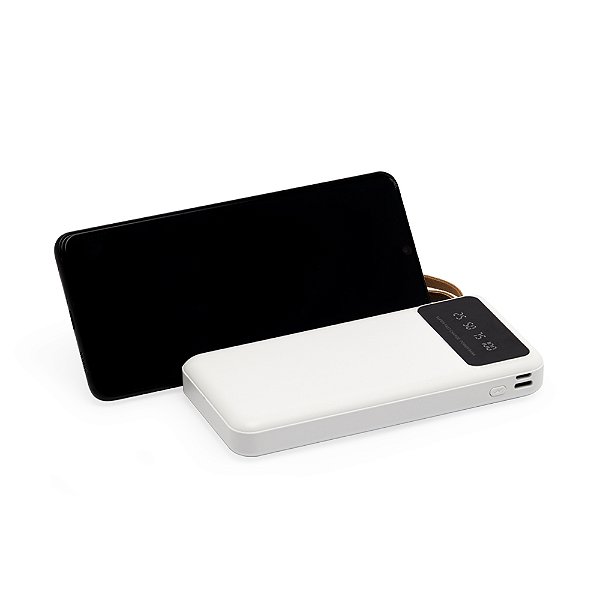 Power Bank 10.000mAh com Lanterna e Multissaídas Chania