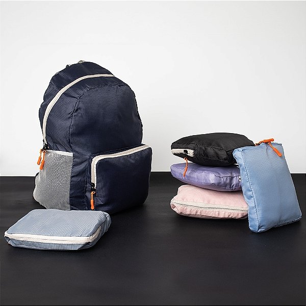 Mochila Promocional de nylon dobrável 23L Scriblux