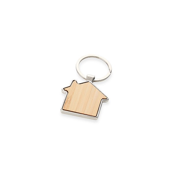Chaveiro Metal Bambu Casa Kitchener