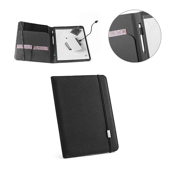 Pasta A4 em poliéster Office