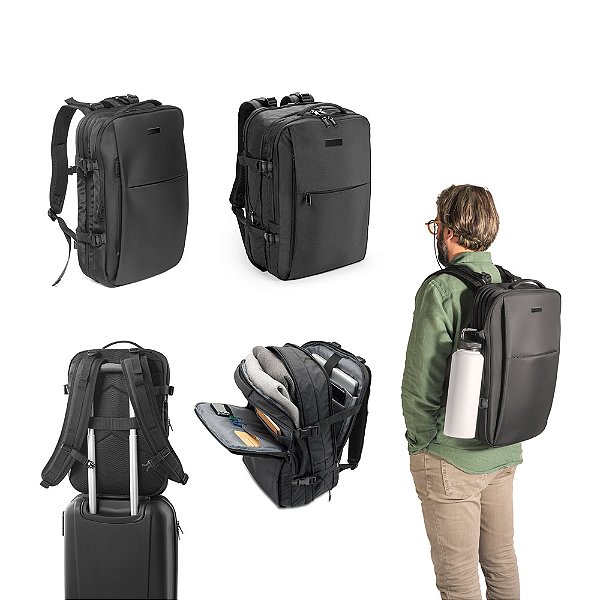 Mochila de viagem em poliéster Explorer