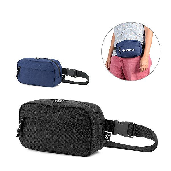 Pochete em poliéster reciclado 600D EcoFit