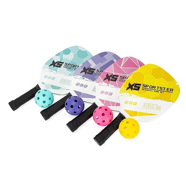Kit Raquetes Pickleball 3 Peças Valência
