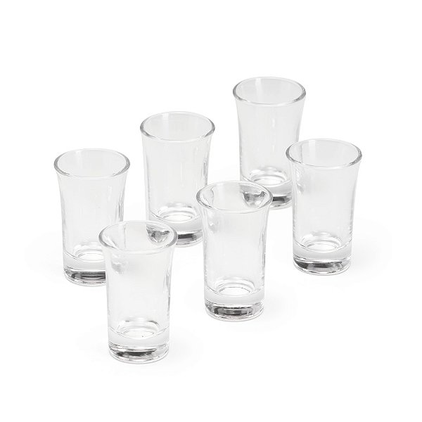 Kit Copo Vidro 50ml 6 Peças Toronto