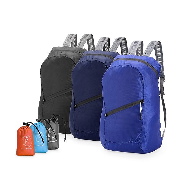 Mochila Dobrável Poliéster 16L Kyoto