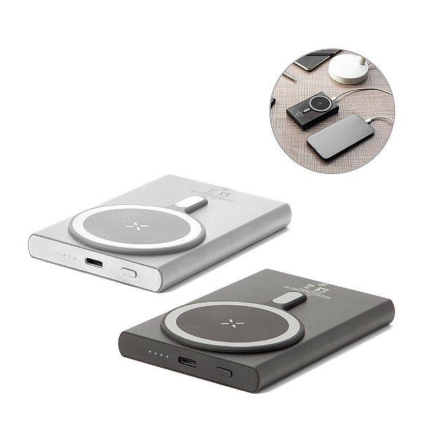 Bateria portátil magnética 5.000 mAh Travel