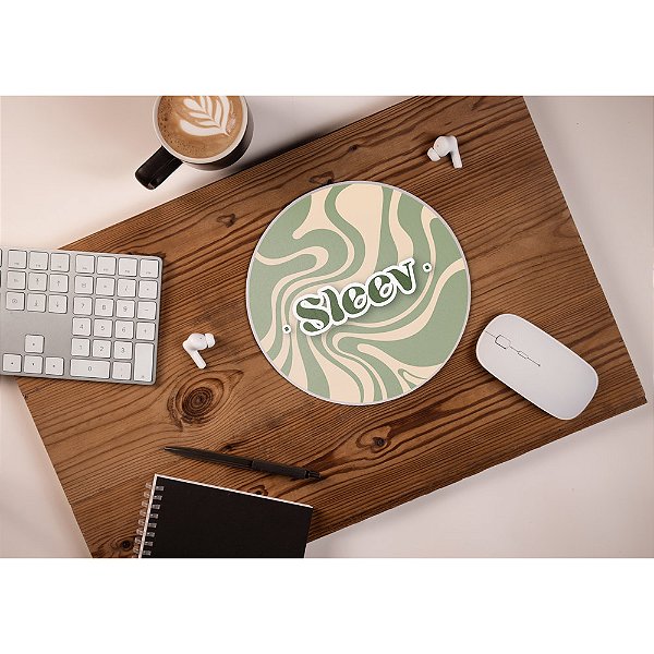 Mouse Pad Redondo Atlas
