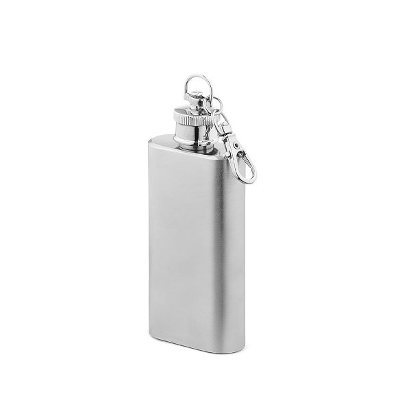 Garrafa de bolso 50ml em aço inox Oslo