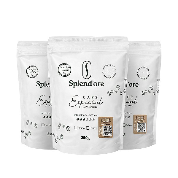 Trilogia do Rock: Kit Especial com 3 Cafés Seletos da Região da Alta Mogiana