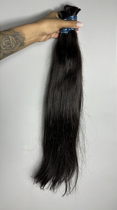 Cabelos Indiano c/ leves ondas 65/70