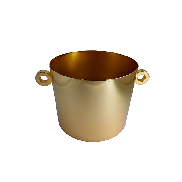 Balde Dots Dourado (24k) - St. James - 3,2 Litros