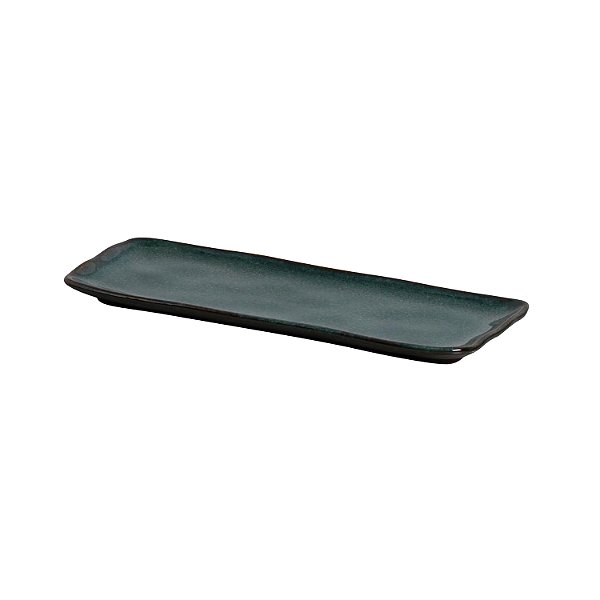 Jogo 4 pçs Travessa Retangular Média Oceano 33x13cm