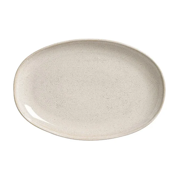 Jogo 4 pçs Travessa Oval Média Latte 30x20cm
