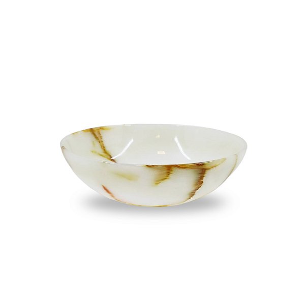 Bowl Ônix Médio Off White 20x20