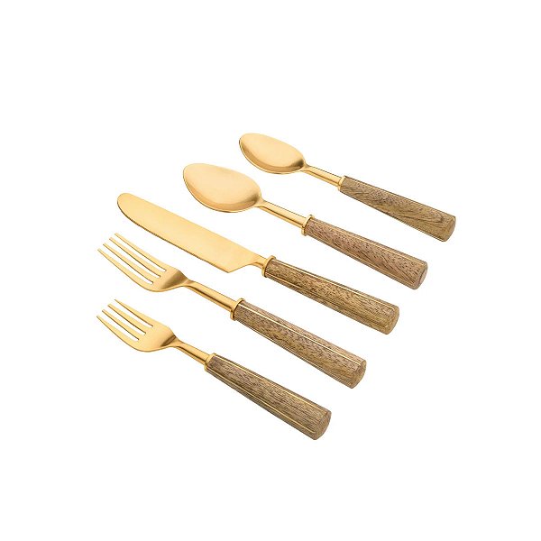 Conjunto de Talheres Goldwood 30 peças