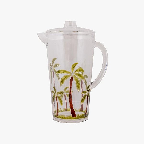 Jarra Acrílico Palm Tree 2,5L Colorido