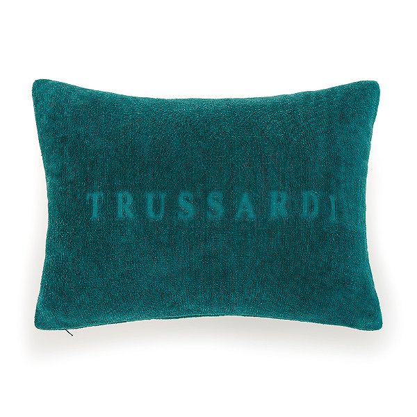 Almofada Piscina Smeraldo Levanto Trussardi com Enchimento 30x40cm