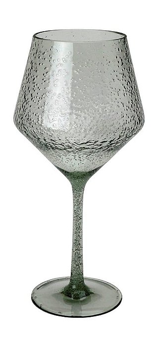 Taça Drink Acrílico Bolhas Verde 650ml