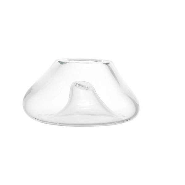 Vaso Murano Transparente Nuage