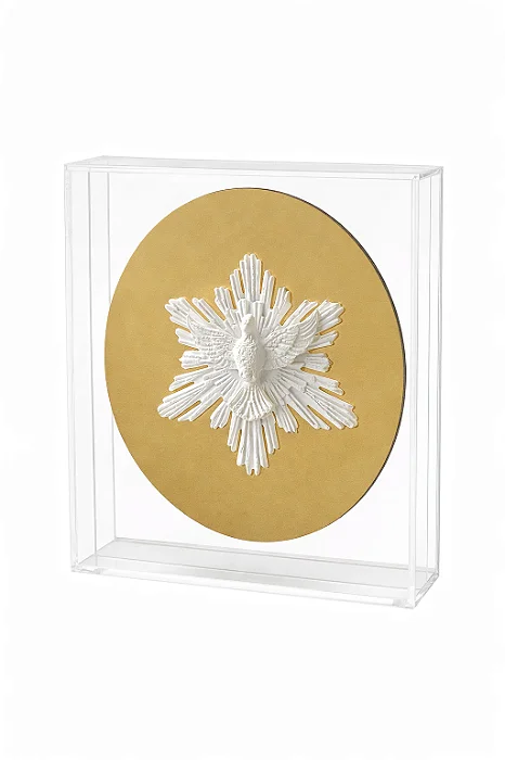 Medalha Espírito Santo com Oração Pai Nosso