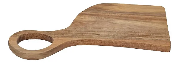 Tábua de Madeira Acácia com Cabo 35,5 cm
